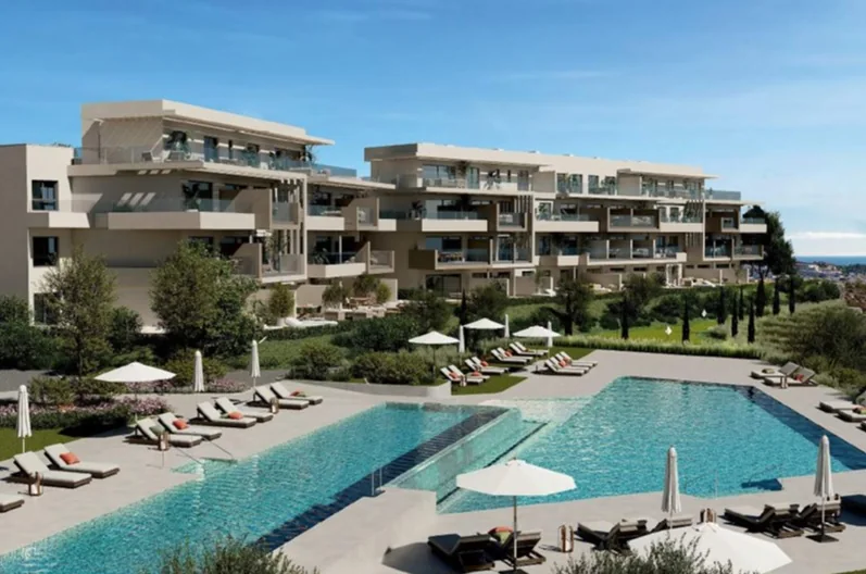 Piscina comunitaria en Altos del Chaparral